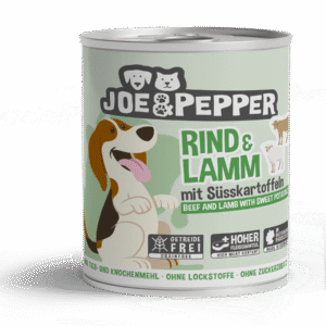 Joe & Pepper Dog Rind & Lamm mit Süsskartoffel