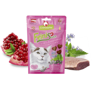 Feinis KatzenSnack Ente und Katzenminze 50g