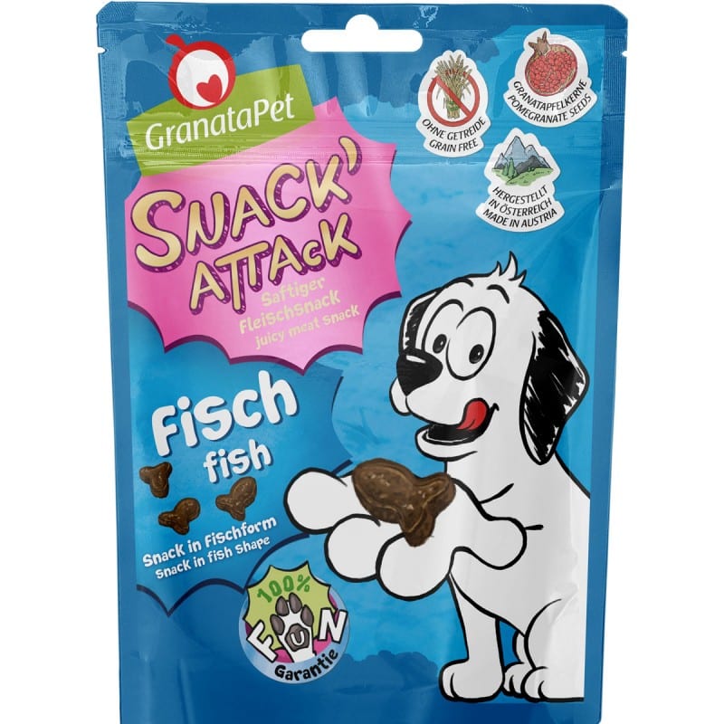 GranataPet Hund Snack`Attack Fisch 100g