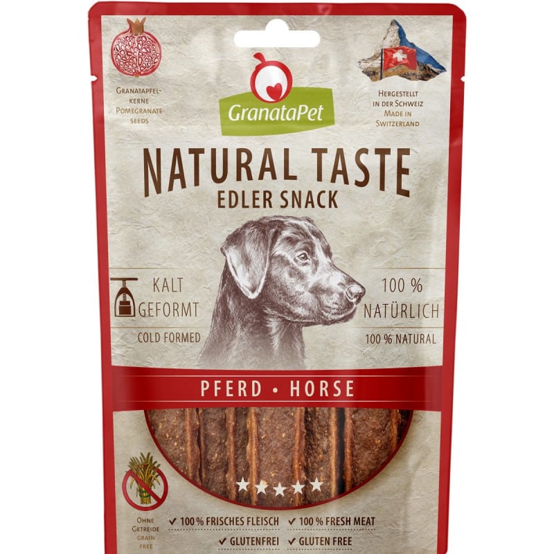 GranataPet Natural Taste Edler Snack Pferd