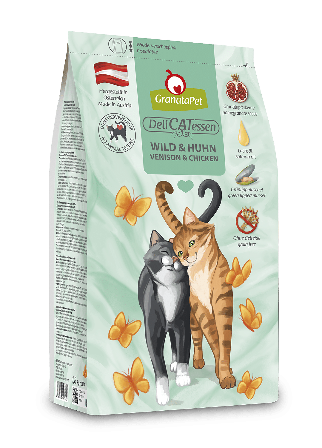 GranataPet DeliCatessen Trockenfutter Wild und Huhn Adult