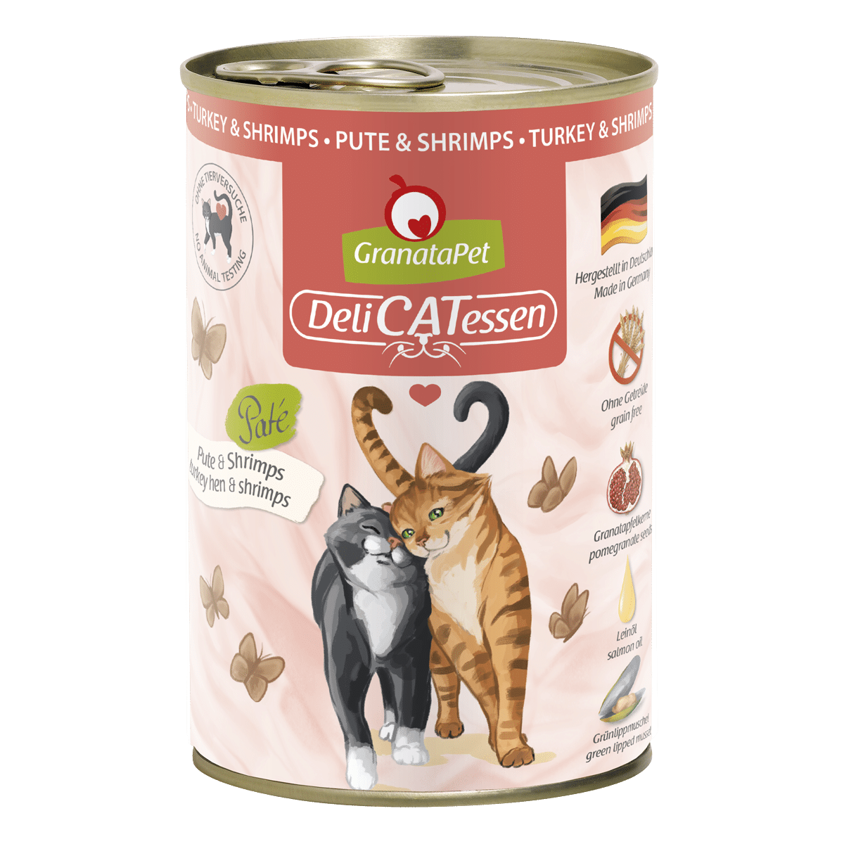 GranataPet Katze - Delicatessen Pute und Shrimps