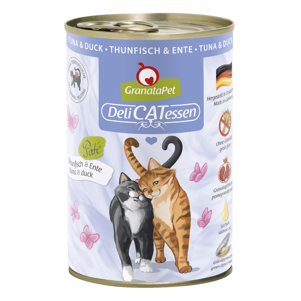 GranataPet Katze - Delicatessen Thunfisch und Ente