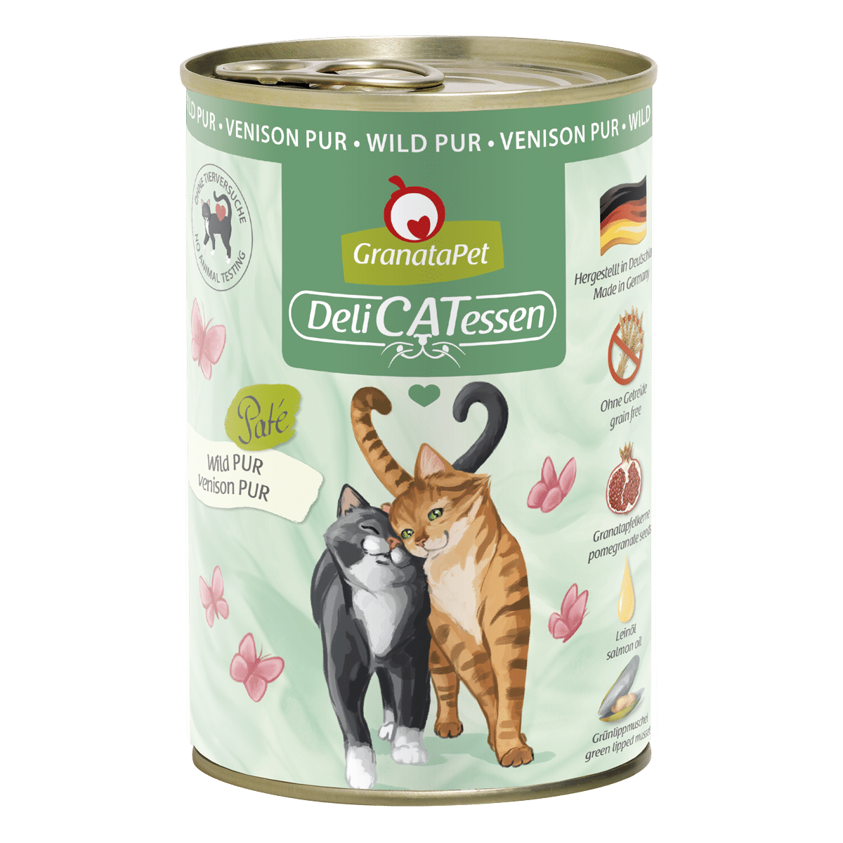 GranataPet Katze - Delicatessen Wild PUR