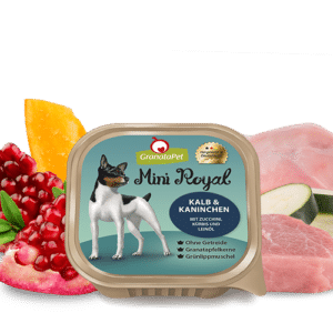 GP Mini Royal Kalb und Kaninchen 150g Schale