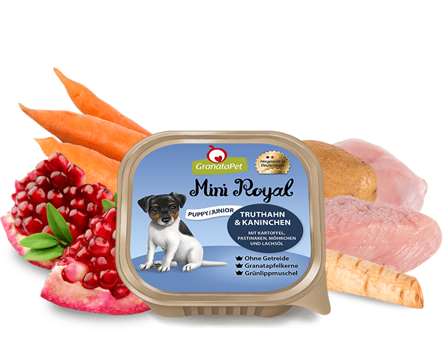 GP Mini Royal Puppy/Junior 150g Schale