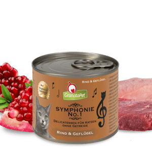 Symphonie Nr. 1 Nassfutter Rind und Geflügel 200g