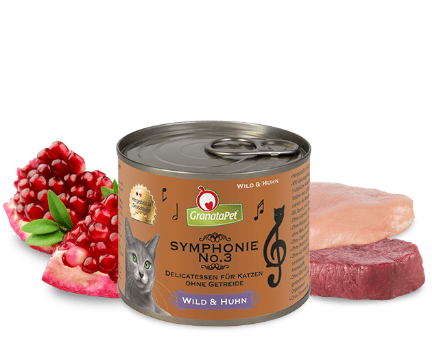 Symphonie Nr. 3 Nassfutter Wild und Huhn 200g