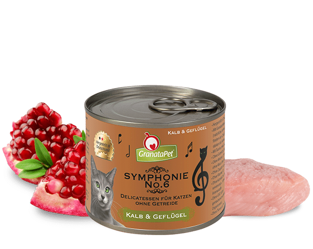 Symphonie Nr. 6 Nassfutter Kalb und Geflügel 200g