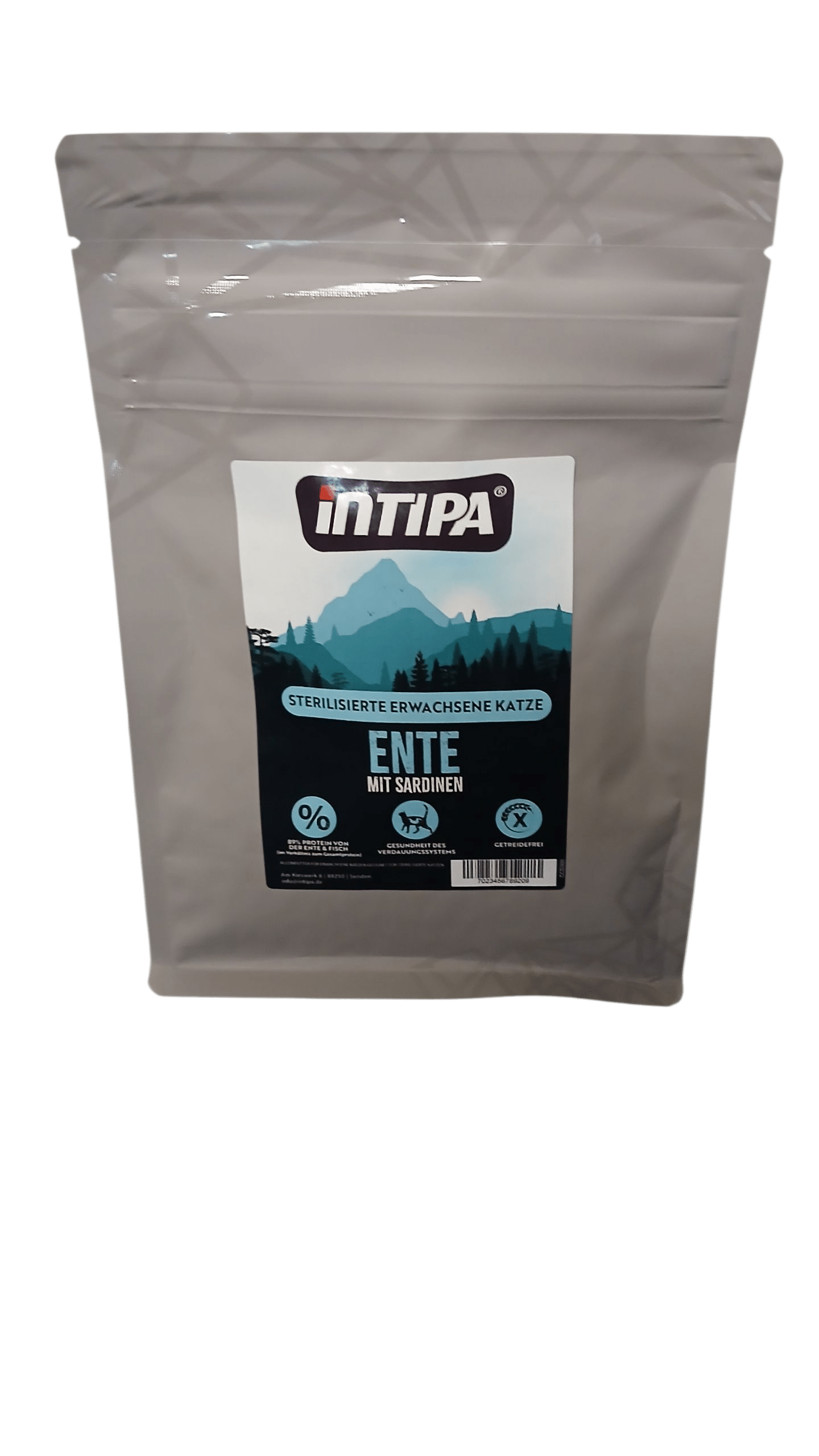Intipa Cat - Ente mit Sardinen