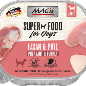 MAC's DOG Fasan & Pute 150g Schale