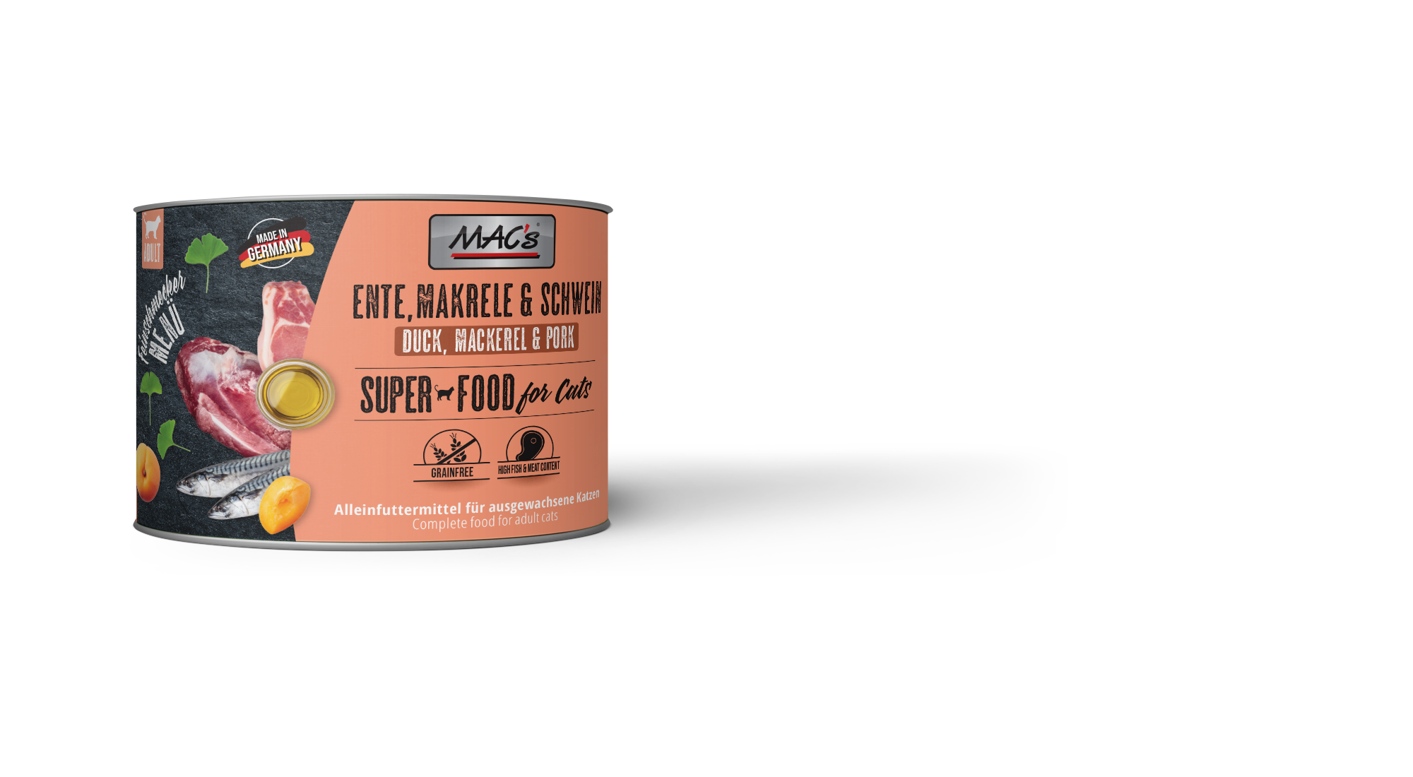 MACs Cat Feinschm. Ente & Makrele m. Schwein 200g