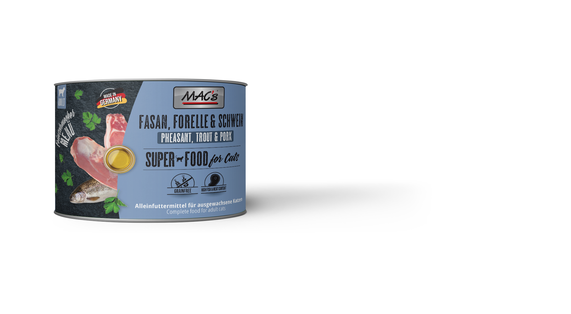 MACs Cat Feinschmecker Fasan, Forelle & Schwein 200g