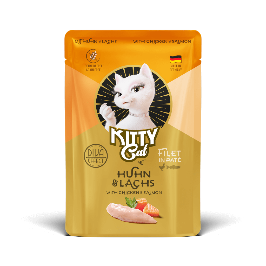 KITTY Cat Filét in Paté Huhn & Lachs