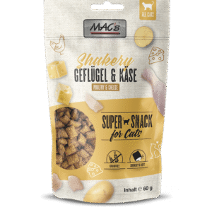 MAC's Cat Shakery Snacks Geflügel & Käse 60g