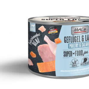 MACs Cat Feinschmecker Geflügel & Lachs 200g