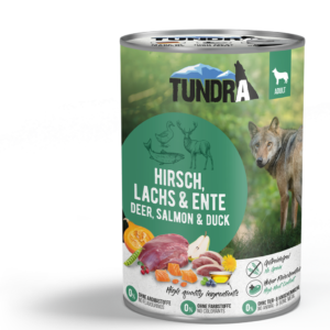 Tundra Dog Hirsch, Lachs & Ente