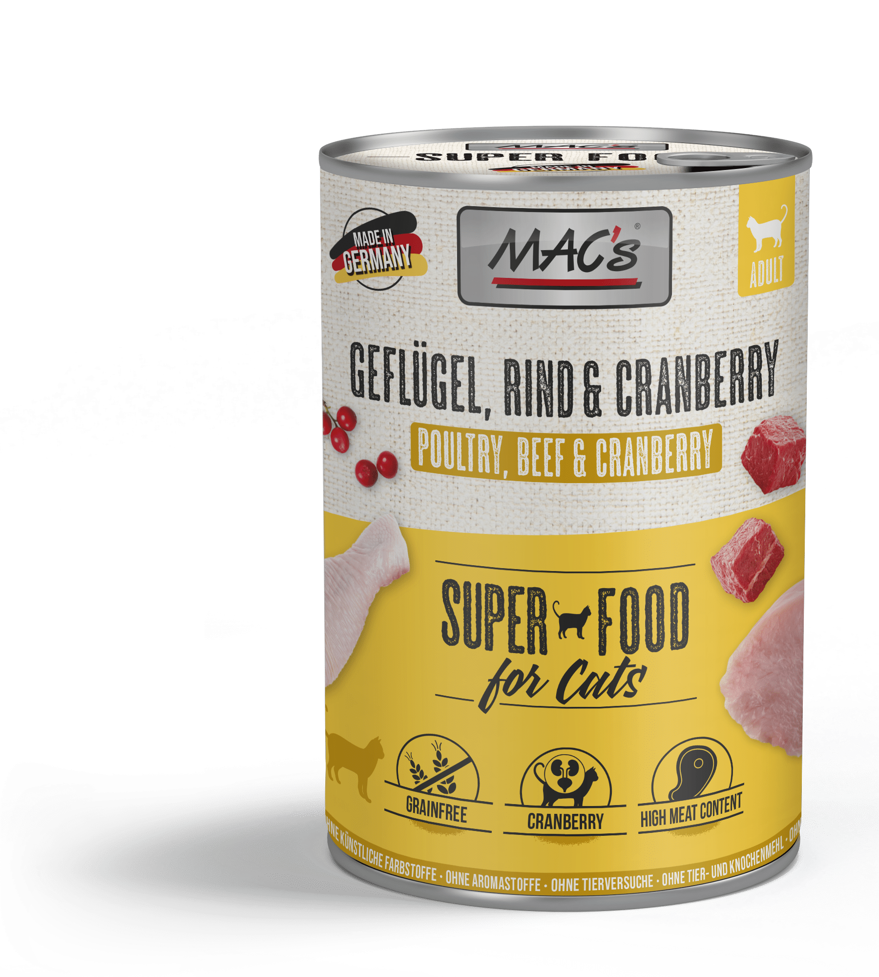 MAC's Cat Geflügel & Cranberry