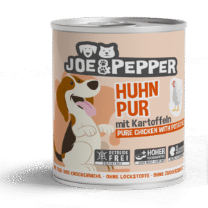 Joe & Pepper Dog Huhn pur mit Kartoffel