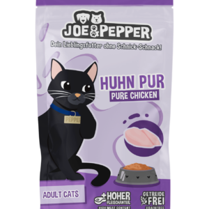Joe & Pepper Pouch Cat Huhn pur 125g