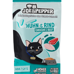 Joe & Pepper Pouch Cat Huhn & Rind 125g