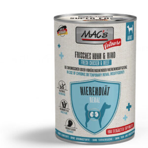 MACs Dog Vetcare Nierendiät Huhn & Rind