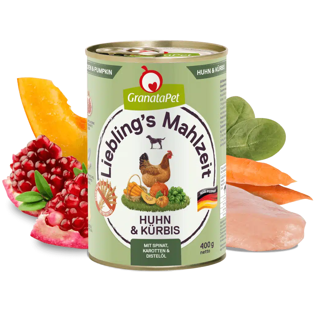 Liebling's Mahlzeit Huhn und Kürbis