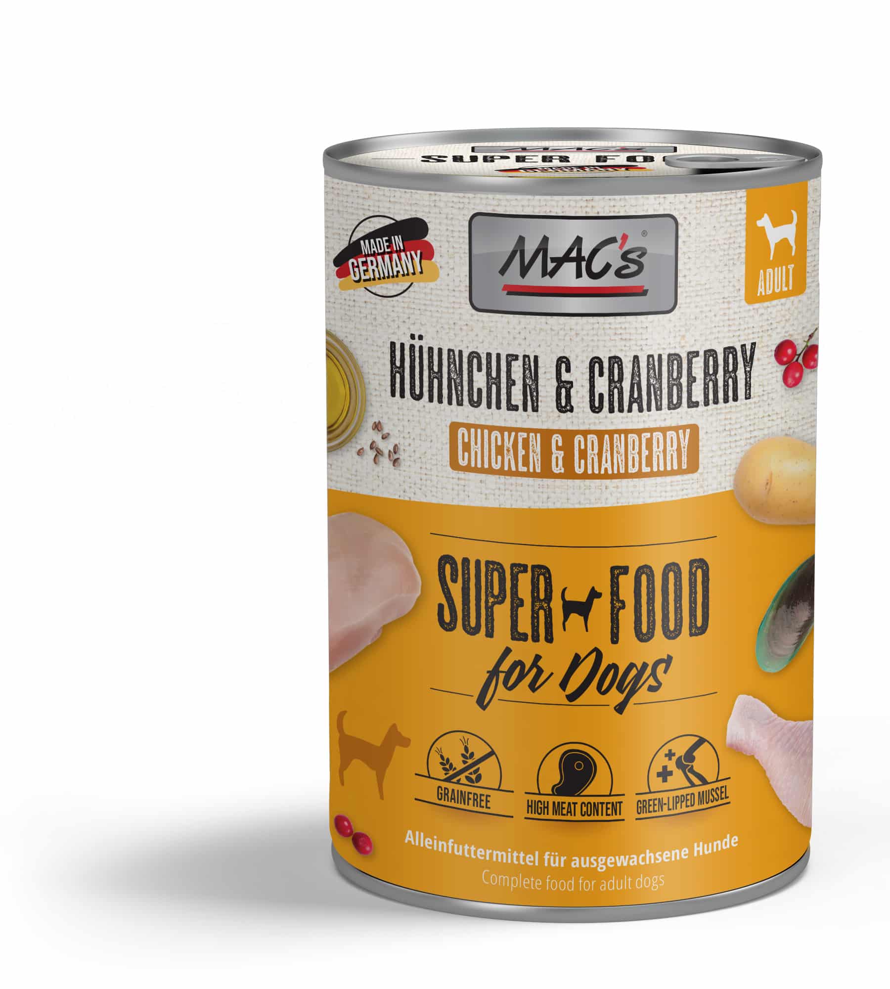 MACs Dog Hähnchen und Cranberry