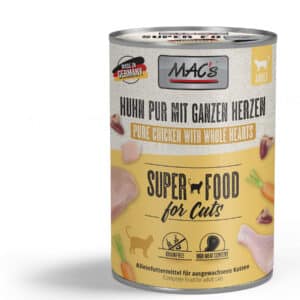 Macs Cat Huhn PUR mit ganzen Geflügelherzen