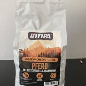 Intipa DOG - Pferd mit Süßkartoffeln und Granatapfel