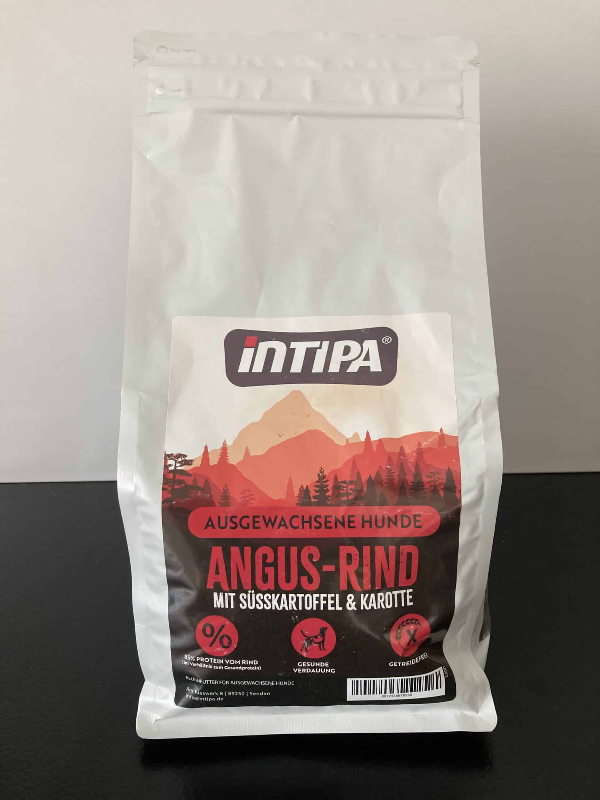Intipa DOG - Angus - Rind mit Süßkartoffel und Karotte