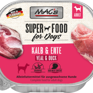 MAC's DOG Kalb & Ente 150g Schale