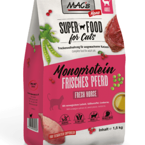 Macs Cat Superfood Mono Pferd