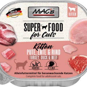 Macs Cat Pute, Ente und Rind