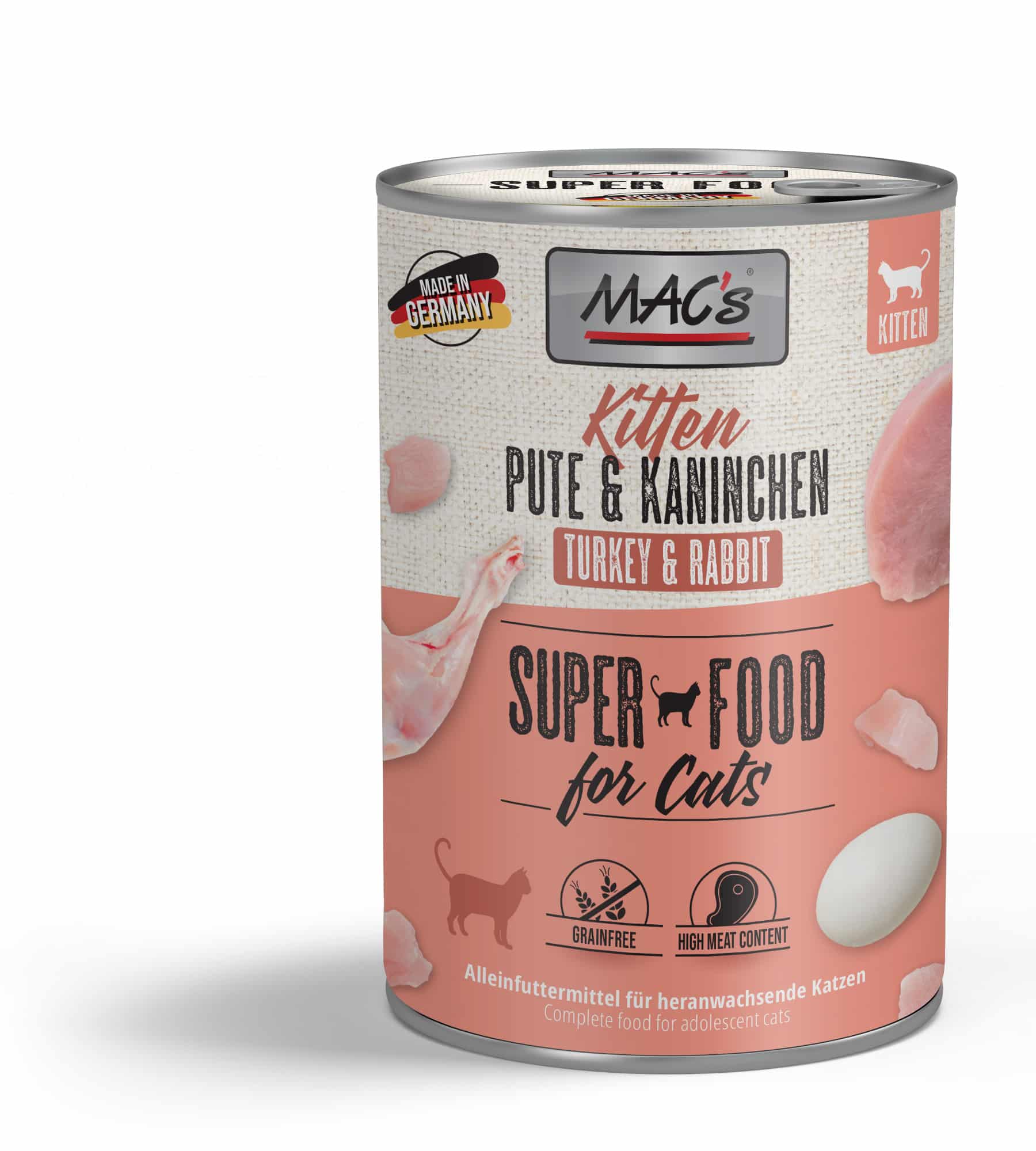 MACs Kitten Pute und Kaninchen