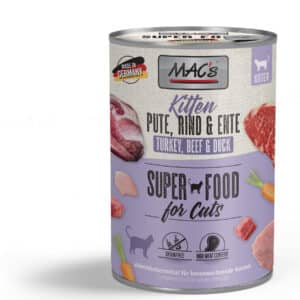 Macs Cat Kitten Pute, Rind und Ente