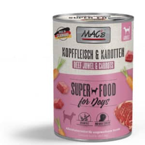 MACs Dog Kopffleisch & Karotten