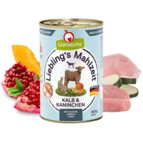 Liebling's Mahlzeit Kalb & Kaninchen