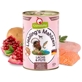 Lieblingsmahlzeit Lachs und Pute