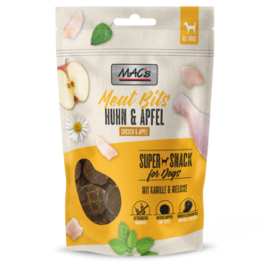 MACs Dog Meat Bits Huhn & Apfel 90g
