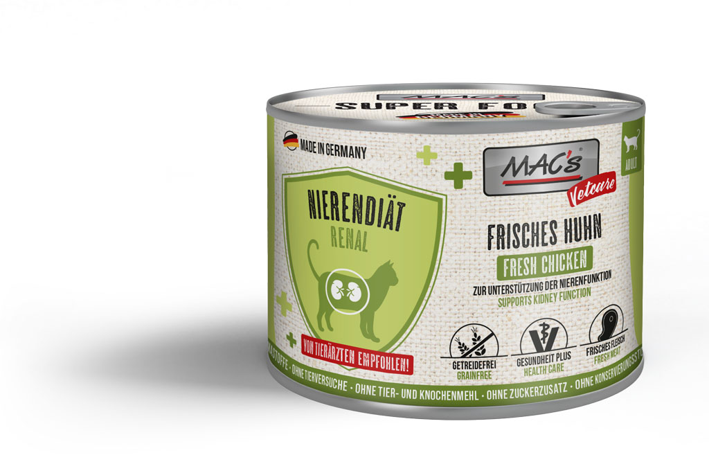 MACs Cat Vetcare Nierendiät Huhn
