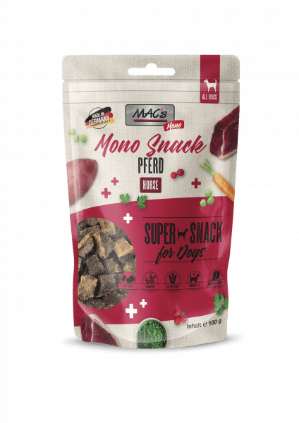 Macs Dog Snack Mono Pferd 100g