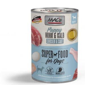 Mac's Dog Puppy Huhn und Kalb