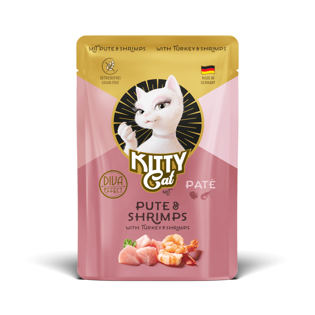 KITTY Cat Pute & Shrimps