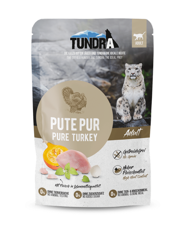 Tundra Katze Pouchpack Pute Pur (85g)