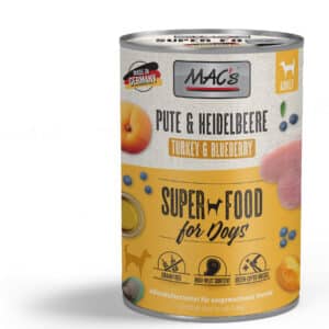 MACs Dog Pute und Heidelbeeren