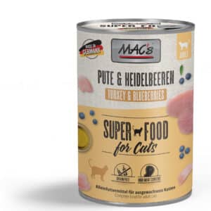 MACs Cat Pute und Heidelbeeren