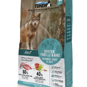 Tundra Dog Rentier, Forelle & Rind