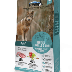 Tundra Dog Rentier, Forelle & Rind