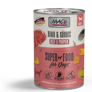 MACs Dog Rind und Kürbis